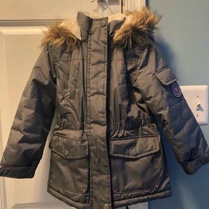 Limited too winter parker toddler girls coat size 4